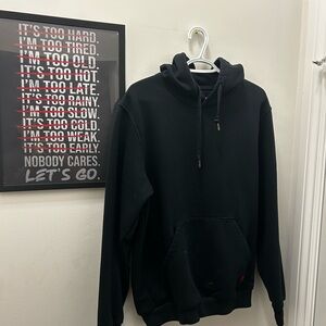 Tough Duck Black Pullover Work Hoodie